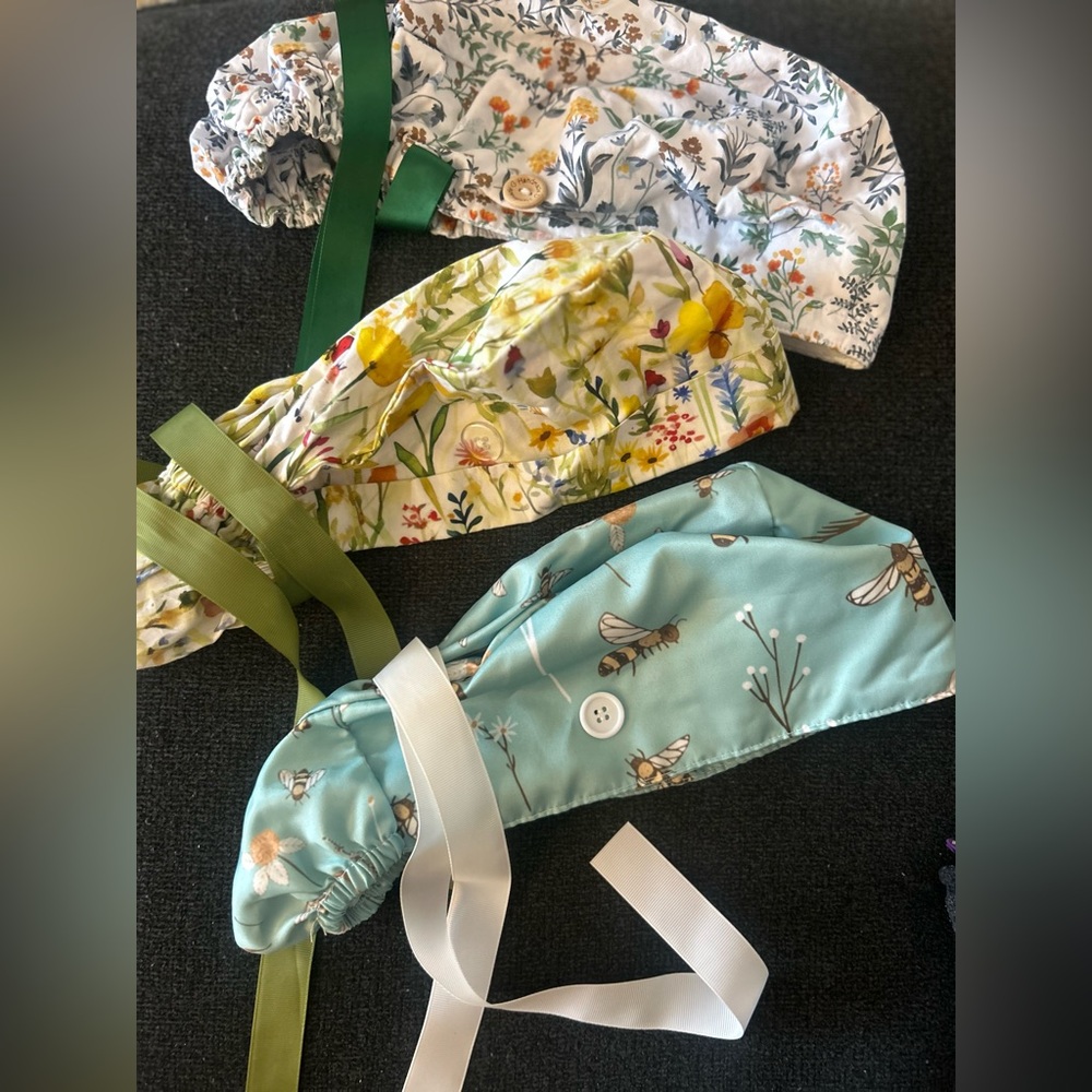 Ponytail Scrub Hat Bundle